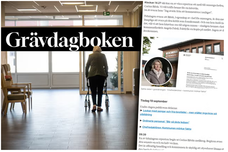 Once the Södra Dalarnes Tidning editorial team began digging into the story about a scandal at an at-home care facility for the elderly, it found a distinct and important niche in investigative reporting.