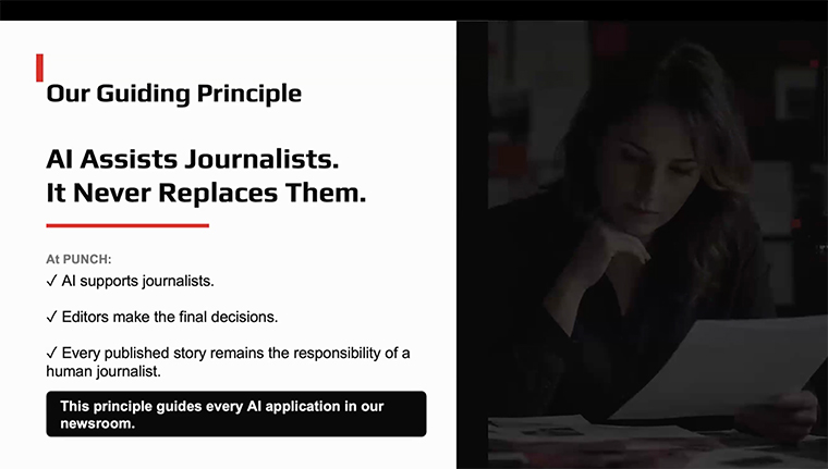 AI created wrote an AI Ethics and Responsible Use Policy.