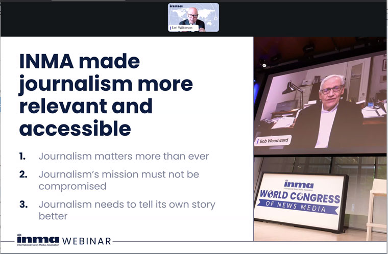 Amongst INMA's greatest accomplishments of 2025 was making journalism more relevant and accessible, said Earl Wilkinson.
