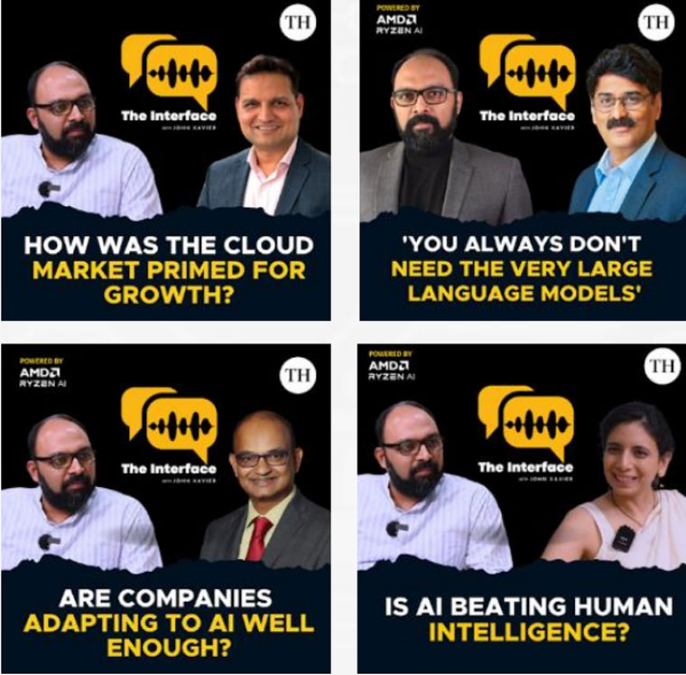 To help audiences understand the many changes happening in technology, The Hindu developed a podcast series called The Interface.