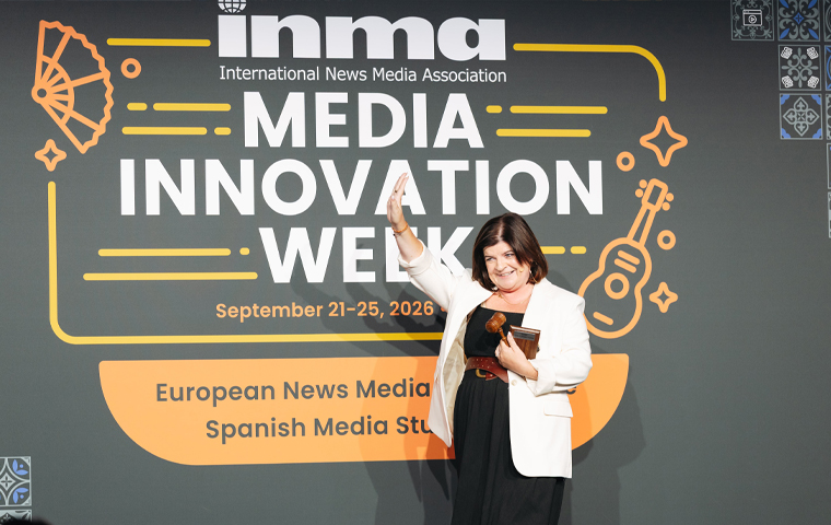 Eimear Moran, group marketing director at Irish Times Group, Ireland, has led the board for the past two years.